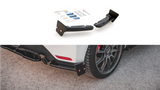 REAR SIDE SPLITTERS (+FLAPS) V2 TOYOTA GR YARIS MK4 (2020-) - GR Yaris Shop