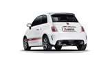 Akrapovik Exhaust for 500/595/695 Including Exhaust Tips with Valve & Sound Kit - Abarth Tuning