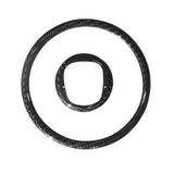 Abarth 500/595 Steering Wheel Centre Cover - Carbon Fibre - Abarth Tuning