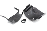 Abarth 500/595 Steering Wheel Shroud - Carbon Fibre - Abarth Tuning