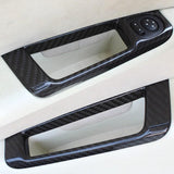 Abarth 500/595 Interior Doors Handle Cover LHD - Carbon Fibre - Abarth Tuning