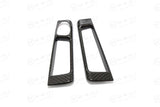 Abarth 500/595 Interior Doors Handle Cover LHD - Carbon Fibre - Abarth Tuning