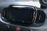 Abarth 595 Audio System Frame Cover - Carbon Fibre - Abarth Tuning