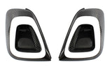 Abarth 595 Taillight Frame Cover - Carbon Fibre - Abarth Tuning
