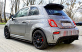 MAXTON DESIGN REAR SIDE SPLITTERS FIAT 500 ABARTH MK1 FACELIFT (2016-UP) - Abarth Tuning