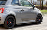 MAXTON DESIGN SIDE SKIRTS DIFFUSERS FIAT 500 ABARTH MK1 FACELIFT (2016-UP) - Abarth Tuning