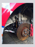 ABARTH 500/GRANDE PUNTO RACING SWAY BAR TIE RODS ON UNIBALL KIT - DNA RACING - Abarth Tuning