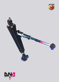 ABARTH 500 FRONT ADJUSTABLE SUSPENSION ARMS KIT 500 ABARTH EU - DNA RACING - Abarth Tuning