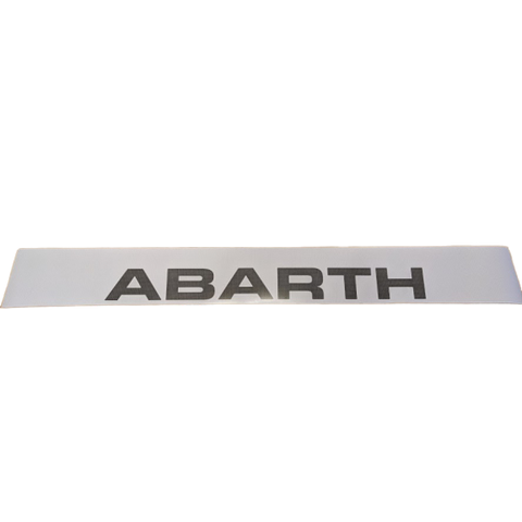 Abarth Peforated Sunstrip - Abarth Tuning