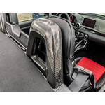 Abarth 124 Rear Seat Cover - Carbon Fibre - Carbon Fibre - Abarth Tuning