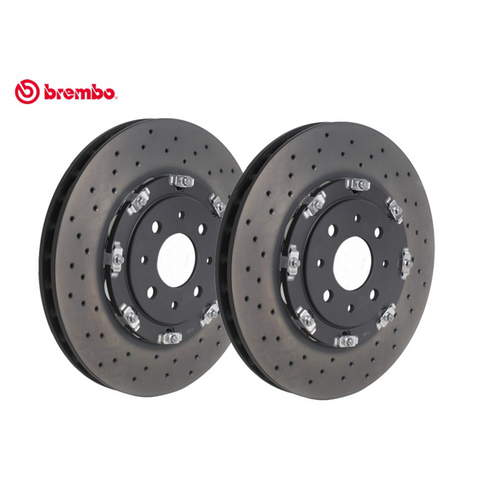 Abarth 595/695 2 Piece 305mm Floating Discs - Abarth Tuning