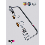 Abarth Punto Rear Adjustable Torsion Bar Kit - DNA RACING - Abarth Tuning