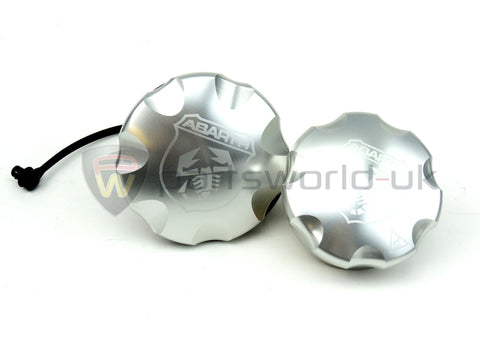 Aluminium Oil& Fuel Cap Set - 500 Abarth 5743825