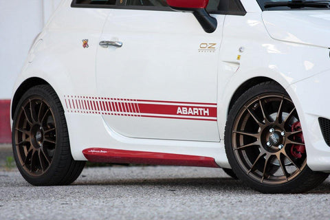 Under Side Skirts Raw Not Painted - Cadamuro - Abarth Tuning