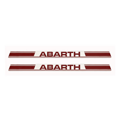 Abarth Door Sills Alluminium - Abarth Tuning
