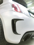 Abarth 500 Rear Bumper Air Intake - Carbon Fibre - Abarth Tuning