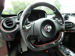 Alfa Romeo 4C Steering Wheel Side Covers Trim - Pista Performance