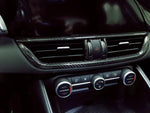 Alfa Romeo Giulia Central Console A/C AirVent Frame Cover - Pista Performance