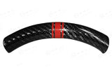 Abarth 500 Steering Wheel Upper Cover - Carbon Fibre - Abarth Tuning