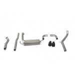 Scorpion Exhausts Non-Resonated Cat Back System for IHI Turbo -Black Tips