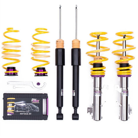KW Coilover Variant 1 Inox For 500/595 - Abarth Tuning