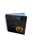 Abarth Inspired Carbon Fibre Notebook - Abarth Tuning