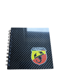 Abarth Inspired Carbon Fibre Notebook - Abarth Tuning