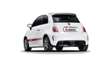 Akrapovik Exhaust for 500/595/695 Including Exhaust Tips with Valve & Sound Kit - Abarth Tuning
