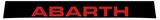Abarth Peforated Sunstrip - Abarth Tuning